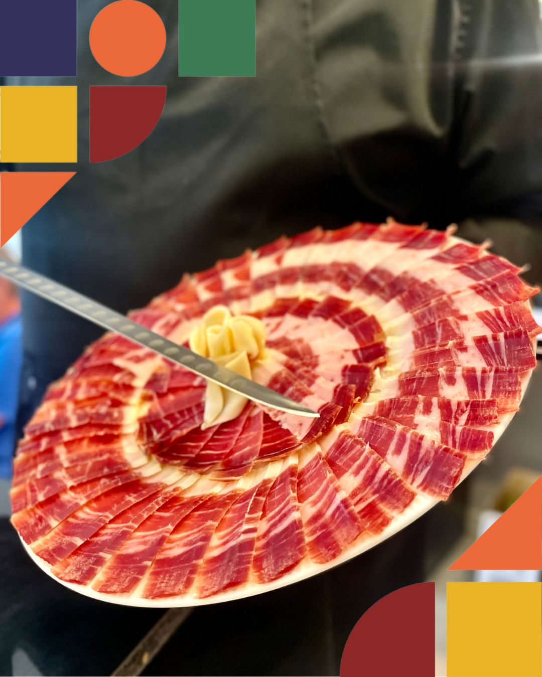Jamon Iberico Cortador plate 1